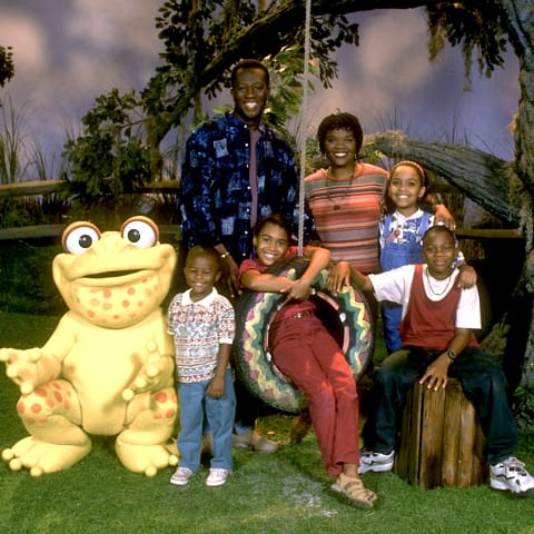 A scene from 'Gullah Gullah Island.'