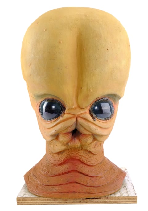 Cantina band member mask from 'Star Wars: A New Hope' (1977).