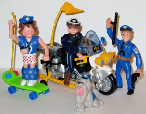 'Police Academy' toys