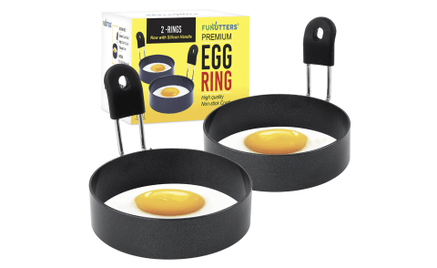 FUNUTTERS Egg Ring Molds