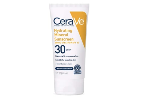 CeraVe Hydrating Mineral Sunscreen SPF 30