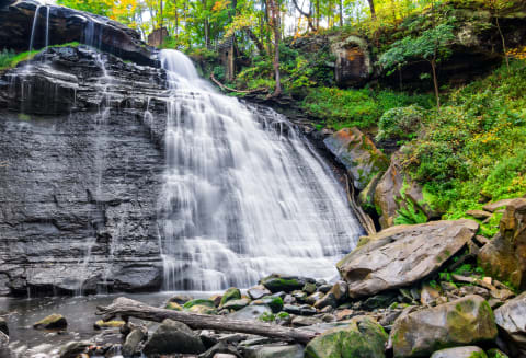 Brandywine Falls in Cuyahoga Valley National Park