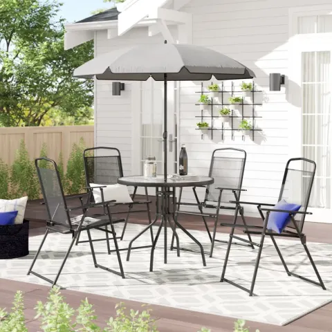 Pro tip: End of summer is the best time to shop for outdoor patio furniture. 