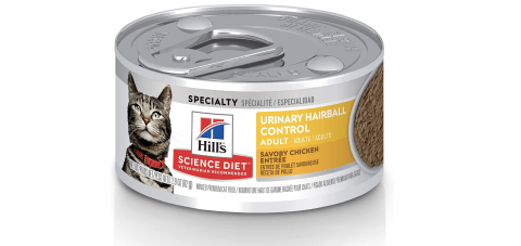 Hill’s Science Diet Adult Urinary Hairball Control Wet Cat Food