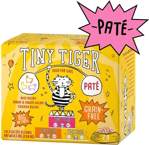 Tiny Tiger Grain-Free Canned Wet Cat Food