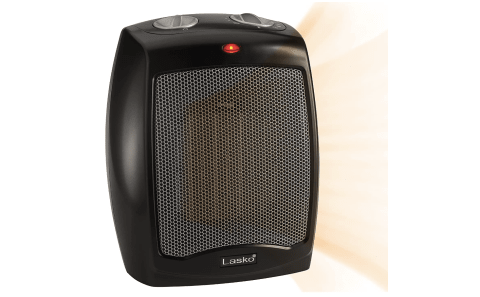 Lasko CD09250 Ceramic Heater with Adjustable Thermostat