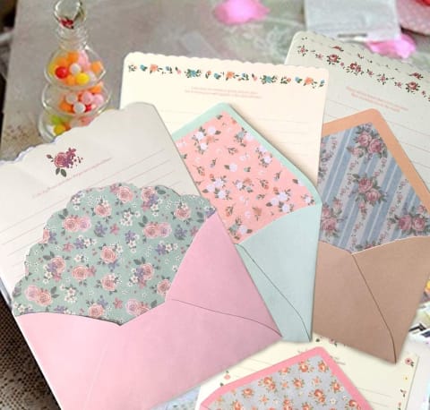 Floral Stationary Set