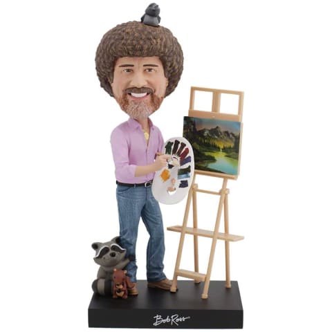 Fun fact about Bob Ross: As a kid, he rescued an injured alligator and nursed it back to health in his family's bathtub.