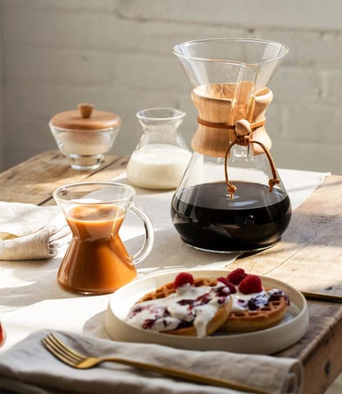 Chemex Pour-Over Glass Coffeemaker