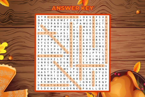 'Cold' wasn't on the list, but it is in the puzzle.