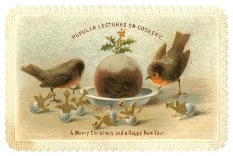 It didn’t take the Victorian long to start getting creative with their robin imagery.