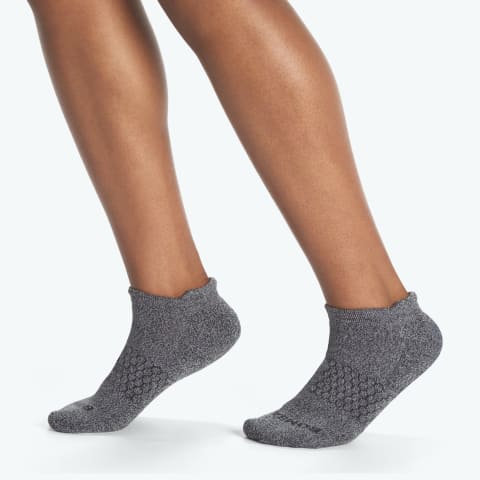 Bombas Originals Marl Ankle Running Socks, Pack of 4