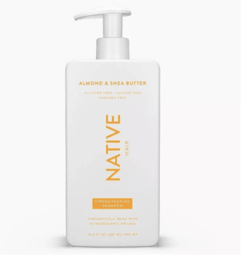 Native Vegan Strengthening Shampoo with Almond & Shea Butter