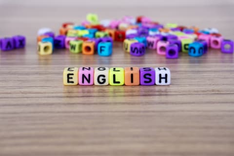 The word 'English' written in English is an autoglossonym.