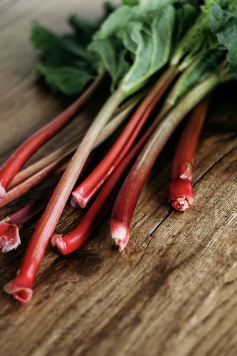 Rhubarb season runs from late May to mid-June in the U.S.