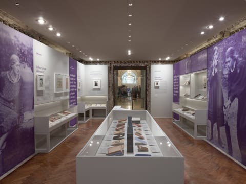 'Virginia Woolf: A Modern Mind' in the Wachenheim Gallery.