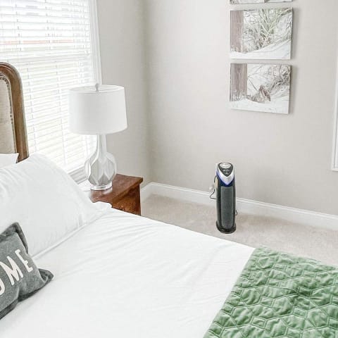 Need an air purifier for a medium-sized bedroom or living room? Consider the GermGuardian AC4825. 