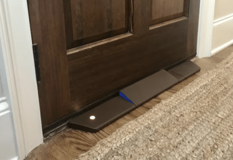 The Haven Connect door reinforcer can work in tandem with other hardware to boost security around your entryways. 