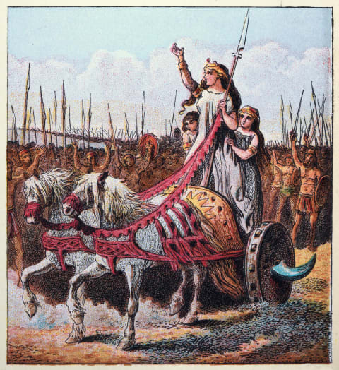 Boudica’s chariot probably didn’t look like this.