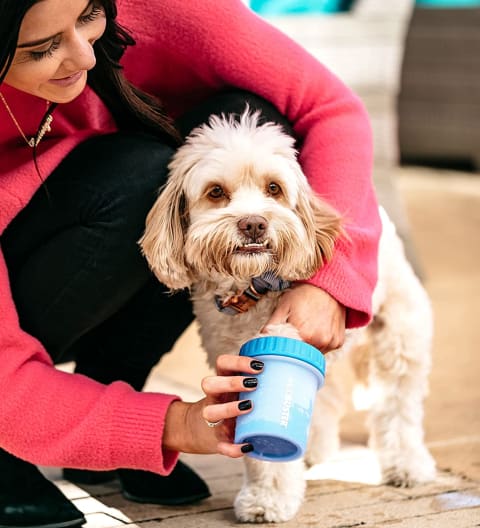 Dexas MudBuster Portable Dog Paw Cleaner