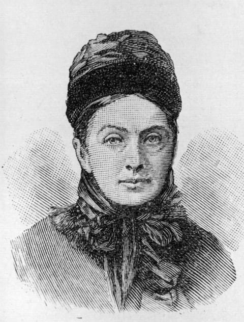 British traveler and writer Isabella Bird, circa 1885.