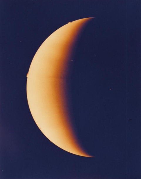 An image of Venus taken as part of the Pioneer Venus project in 1978.