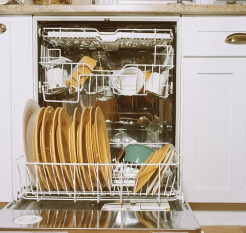 Fill up your dishwasher and then run it.