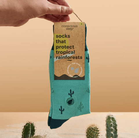 Socks That Protect Tropical Rainforests by Conscious Step