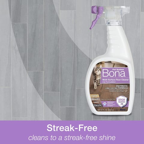 Bona Pet System Multi-Surface Floor Cleaner Spray, Cat Formulation