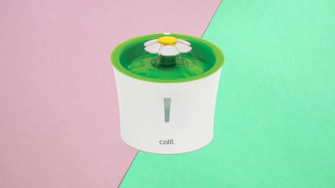 Catit LED Flower Fountain with Triple Action Filter