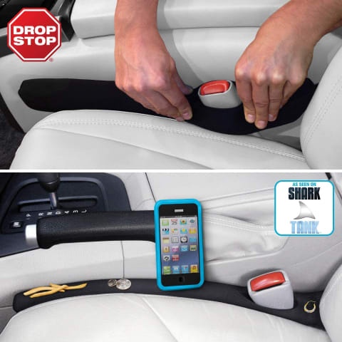 Drop Stop Car Seat Gap Filler, Set of 2