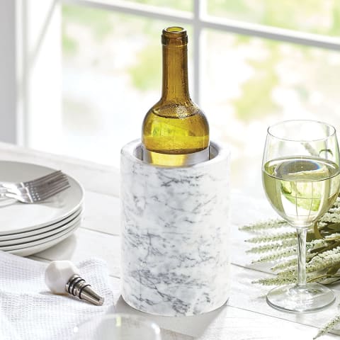 mDesign Single Bottle Wine Chiller