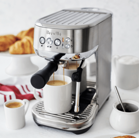 Another bonus here? You can use mom's new Breville whenever you go for a visit. 