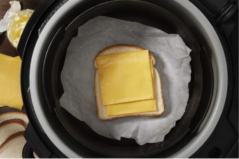 Parchment paper or some other sort of lining will make cleaning up a bit easier.