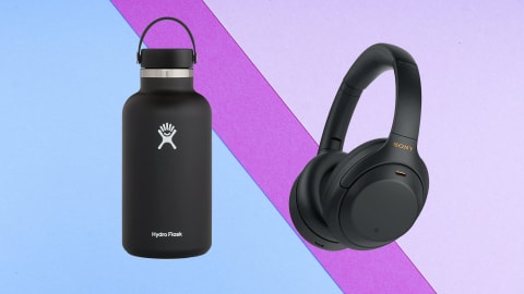 Between the Sony wireless headphones and the Hydro Flask, you'll be ready to hit the gym in no time.