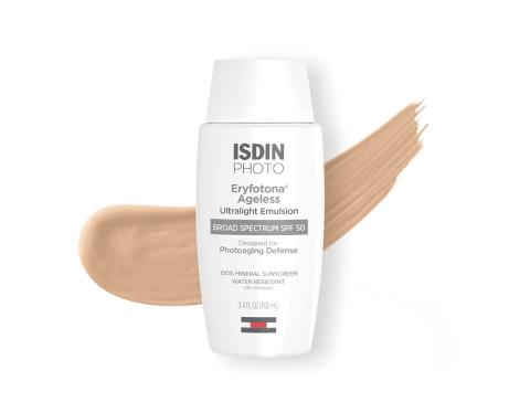 ISDIN Eryfotona Ageless Ultralight Mineral Tinted Sunscreen SPF 50