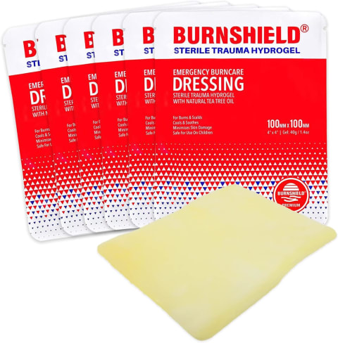 Burnshield Burn Dressings, Pack of 6