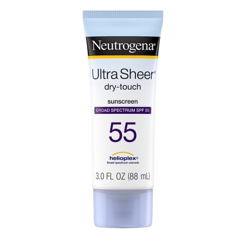 Neutrogena SPF 55 Ultra-Sheer Sunscreen