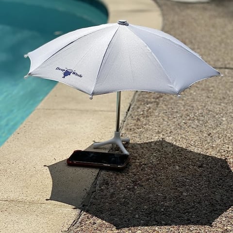 Deep Whale Mini Poolside Umbrella