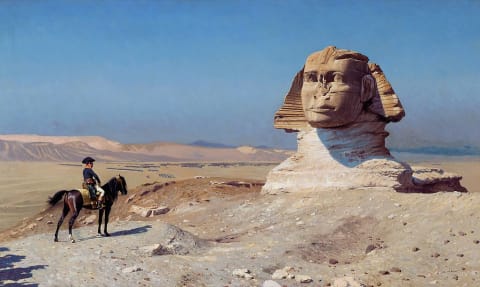 ‘Napoleon Before the Sphinx’ by Jean-Léon Gérôme