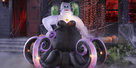 Jack and Skelly aren't the only Home Depot Halloween decorations worth checking out this year—Ursula is pretty commanding too. 