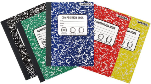 Marbled Composition Notebooks by Unison