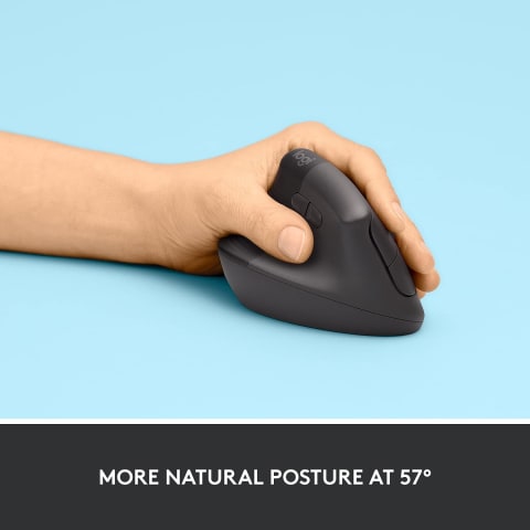 Logitech Lift Vertical Left-Handed  Ergonomic Mouse