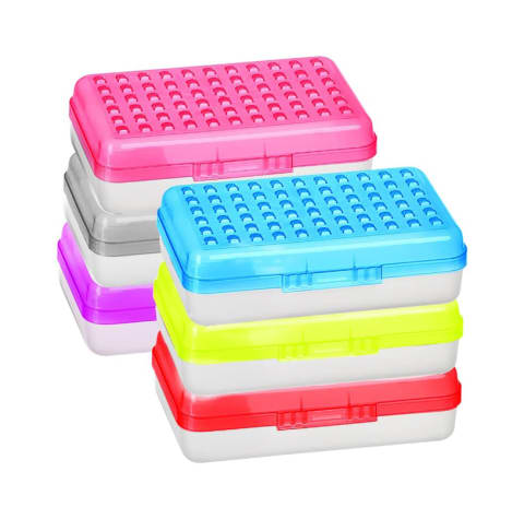 Emraw Plastic Pencil Boxes, Pack of 6