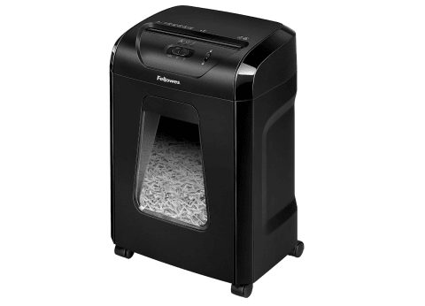 Fellowes Powershred 12-Sheet Crosscut Paper Shredder with Safety Lock