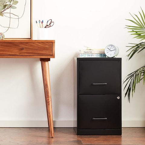 Lorell Deep 2-Drawer File Cabinet