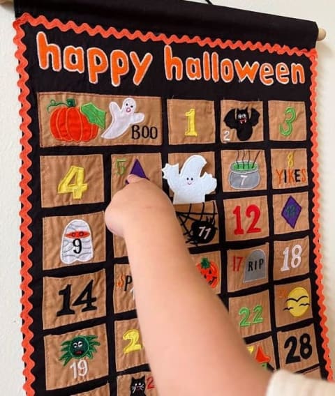 My Growing Season Halloween Advent Calendar and Countdown