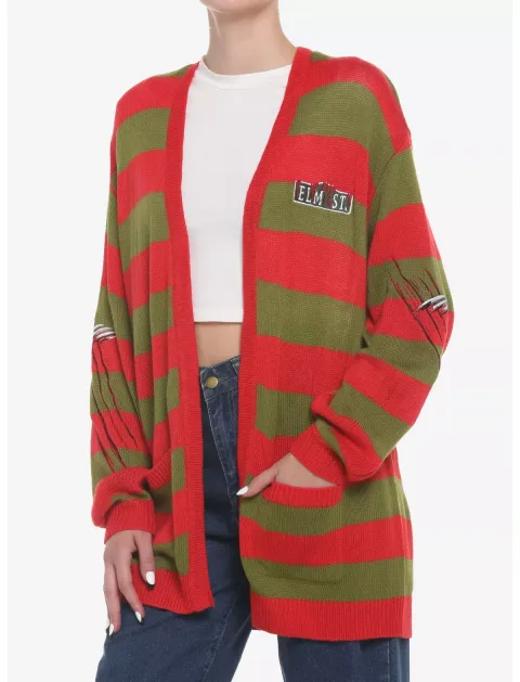 'A Nightmare On Elm Street' Freddy Cardigan