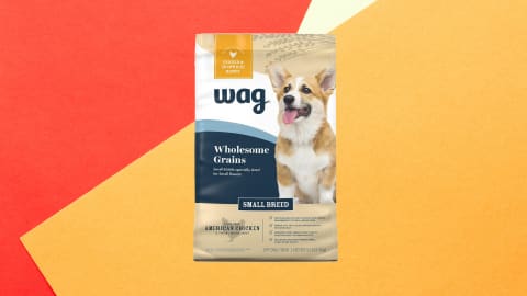 Amazon's expanded into the dog food game, and now you can get a solid discount on a bag.