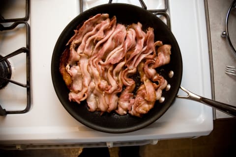 Bacon wasn’t always a breakfast food.